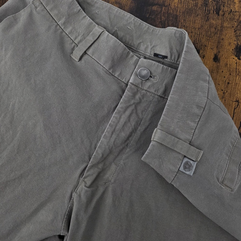 Lululemon ABC Slim-Fit Trouser 32x29‎ Stretch Light Gray Cotton VersaTwill